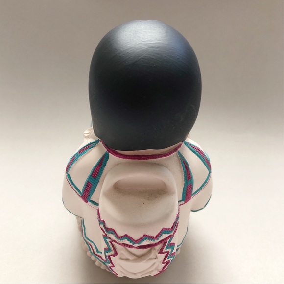 Vintage Cleo Teissedre Navajo Woman Storyteller Large Figurine - Picture 7 of 9